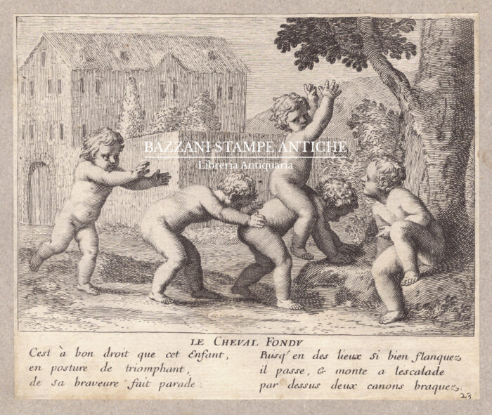 GIOCHI - LE CHEVAL FONDU (IL CAVALLO CADUTO O TRE-TRE GIÙ-GIÙ)