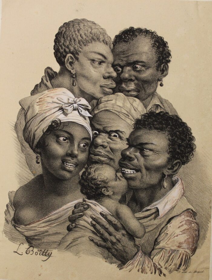 LA FAMIGLIA AFRICANA - LA FAMILLE AFRICAINE