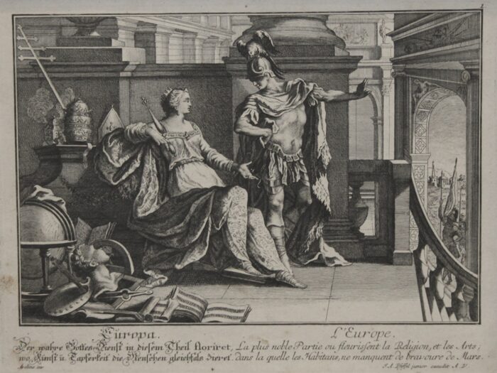 ALLEGORIA DELL' EUROPA