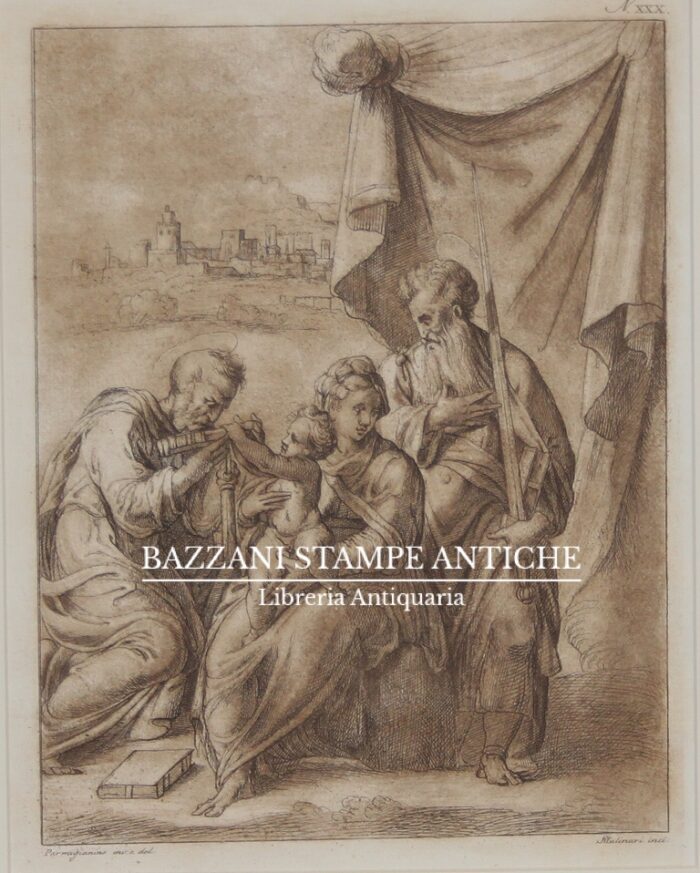 SANTA FAMIGLIA CON SAN PIETRO E SAN PAOLO