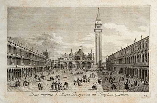 Piazza San Marco Visentini Antonio