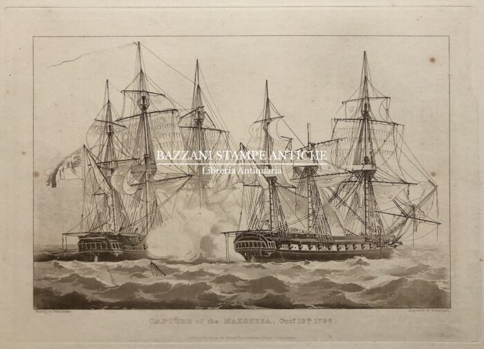 CAPTURE OF THE MAHONESSA, Oct. 13th 1796