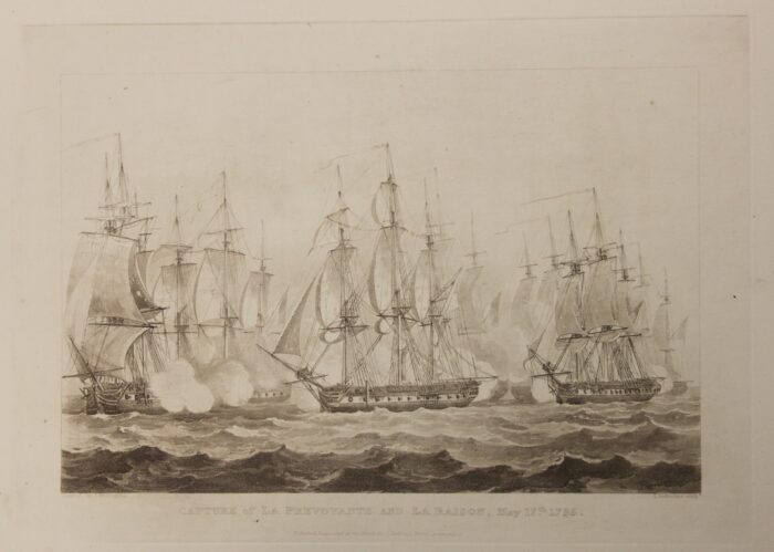 CAPTURE OF LA PREVOYANTE AND LA RAISON, May 17th 1795