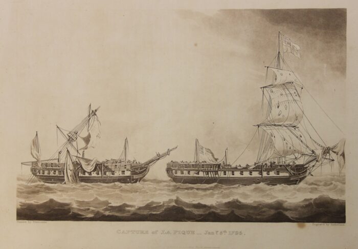 CAPTURE OF LA PIQUE, Jan. 5th 1795