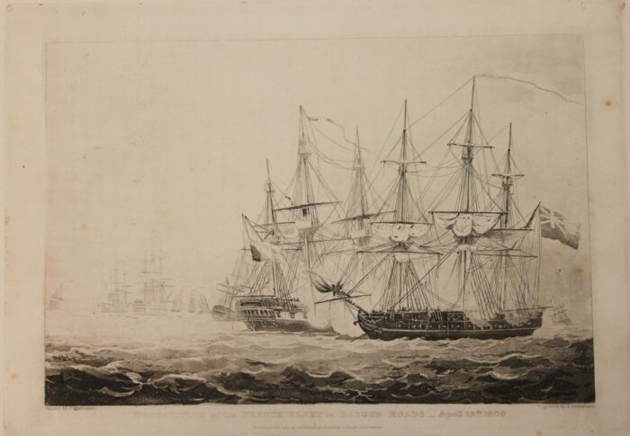 DESTRUCTION OF THE FRENCH FLEET IN BASQUE ROADS, April 12th 1809