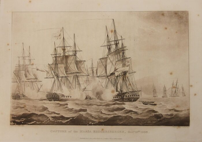 CAPTURE OF THE MARIA RIGGERSBERGEN, Oct. 18th 1806
