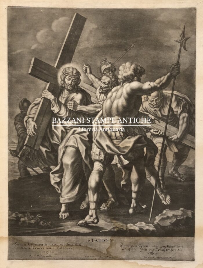 VIA CRUCIS - SERIE DI 14 TAVOLE - immagine 5