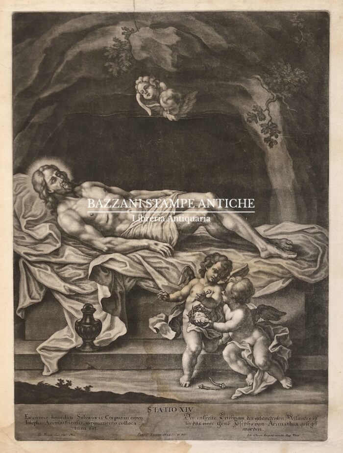 VIA CRUCIS - SERIE DI 14 TAVOLE - immagine 14