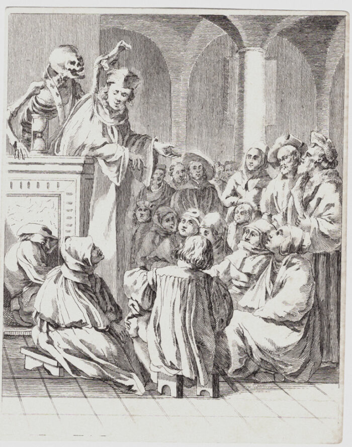 LA MORTE E IL PREDICATORE -  LE TRIOMPHE DE LA MORT