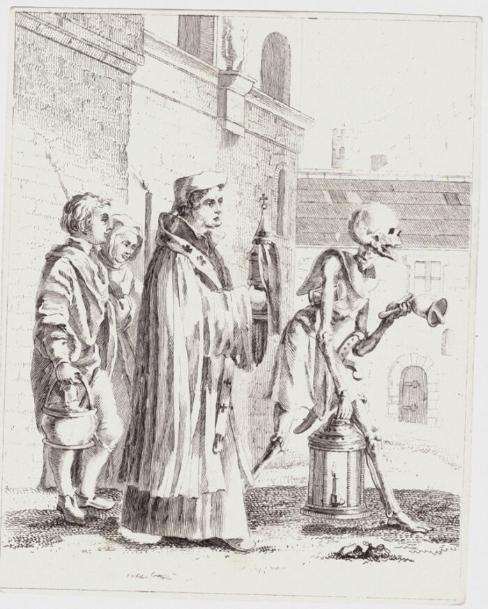 LA MORTE E IL SACERDOTE -  LE TRIOMPHE DE LA MORT