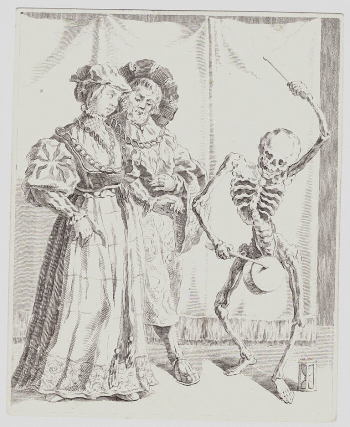 LA MORTE E LA COPPIA DI SPOSI -  LE TRIOMPHE DE LA MORT