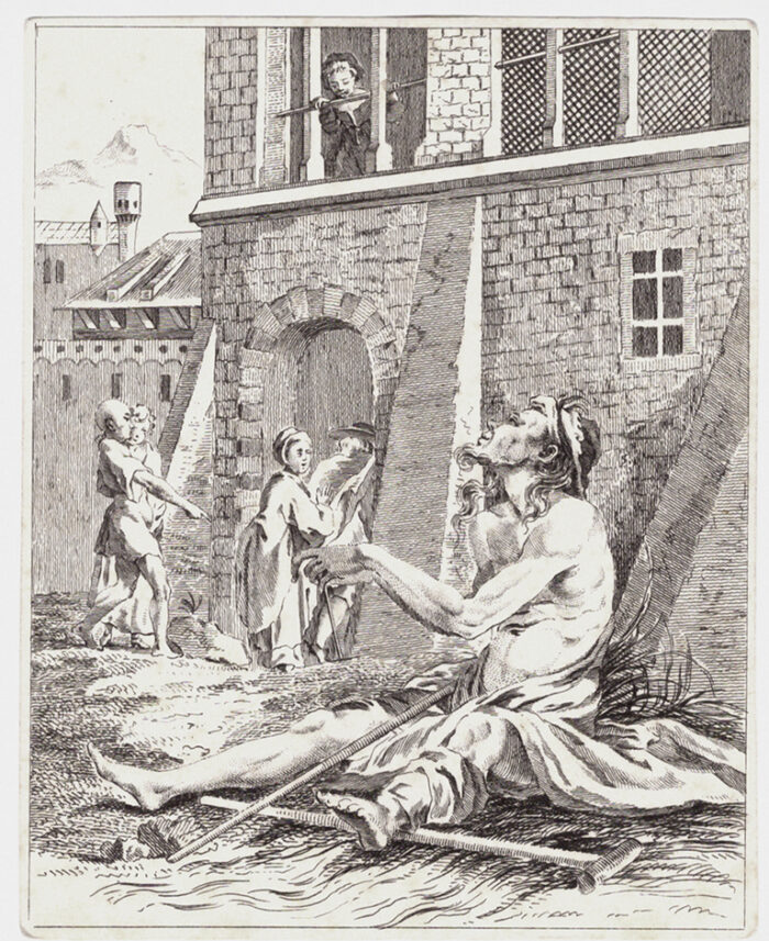 LA MORTE E IL MENDICANTE -  LE TRIOMPHE DE LA MORT