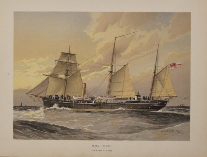 H. M. S. THRUSH, 1st CLASS GUNBOAT