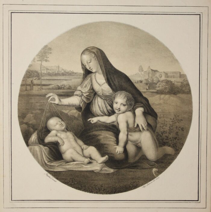 MADONNA CON GESU' E SAN GIOVANNI