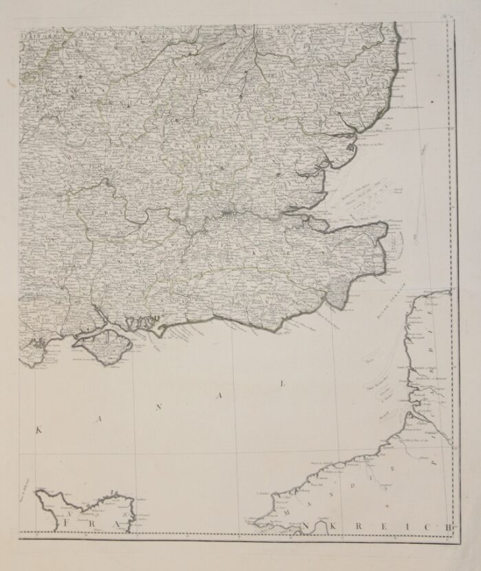 INGHILTERRA - KARTE ENGLAND UND WALLIS - QUATTRO FOGLI - immagine 4