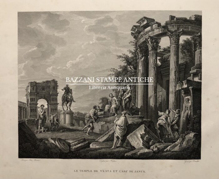 IL TEMPIO DI VESTA E L'ARCO DI GIANO
