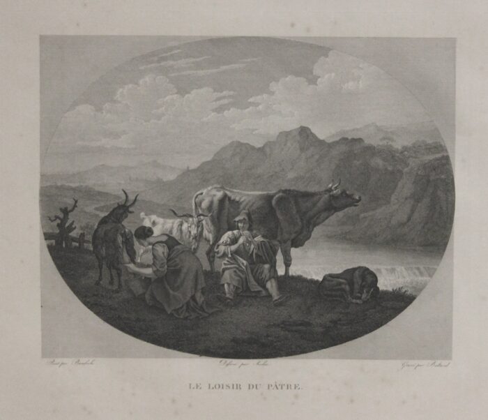 LE LOISIR DU PÂTRE - SCENA PASTORALE