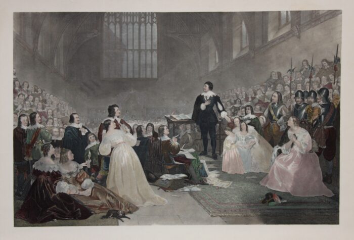 UN PROCESSO - THE TRIAL OF THOMAS EARL OF STRAFFORD IN WESTMINSTER HALL 1641
