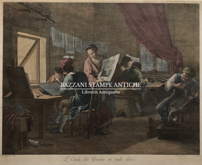 LA BOTTEGA DELL'INCISORE ALL'ACQUAFORTE - L'ETUDE DES GRAVERS EN TAILLE DUOCE