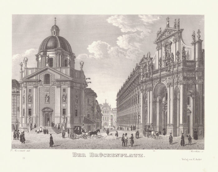 PRAGA - DER BRÜCKENPLATZ