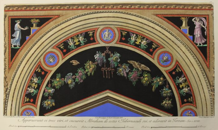 APPARUERUNT EI TRES VIRI, ET CUCURRIT ABRAHAM DE OSTIO TABERNACULI SUI, ET ADORAVIT IN TERRAM. GER. C. XVIII
