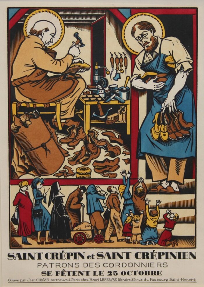 SAINT CREPIN ET SAINT CREPINIEN - CALZOLAIO