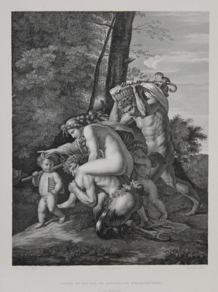VOYAGE DE FAUNES, DE SATYRES ET D'HAMADRYADES