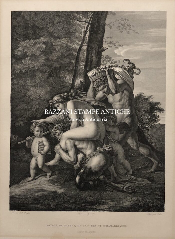 VOYAGE DE FAUNES, DE SATYRES ET D'HAMADRYADES