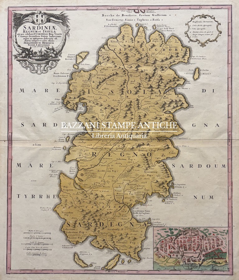 SARDEGNA - SARDINIAE REGNUM ET INSULA