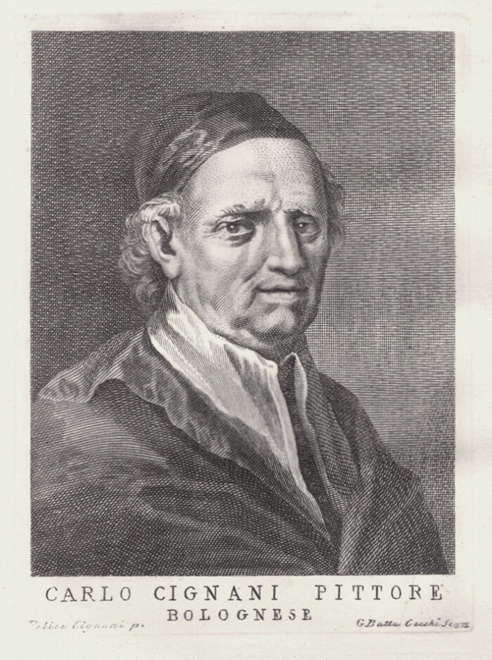 CARLO CIGNANI PITTORE BOLOGNESE