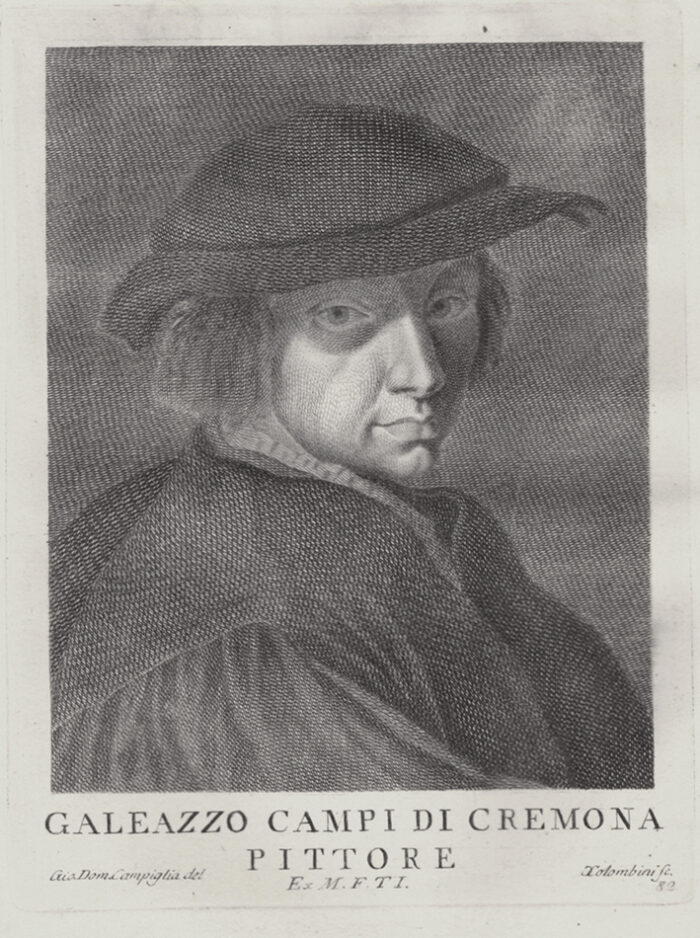 GALEAZZO CAMPI DI CREMONA PITTORE