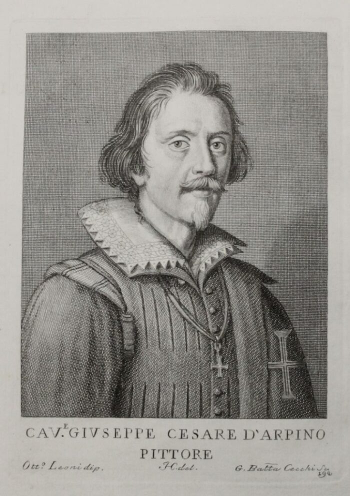 CAV. GIUSEPPE CESARE D'ARPINO PITTORE