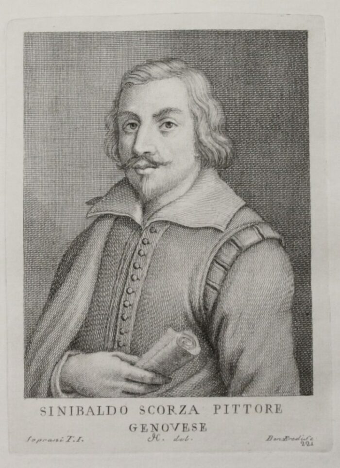 SINIBALDO SCORZA PITTORE GENOVESE