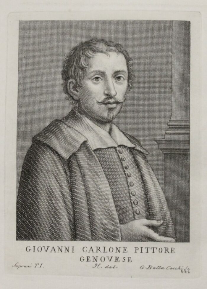 GIOVANNI CARLONE PITTORE GENOVESE