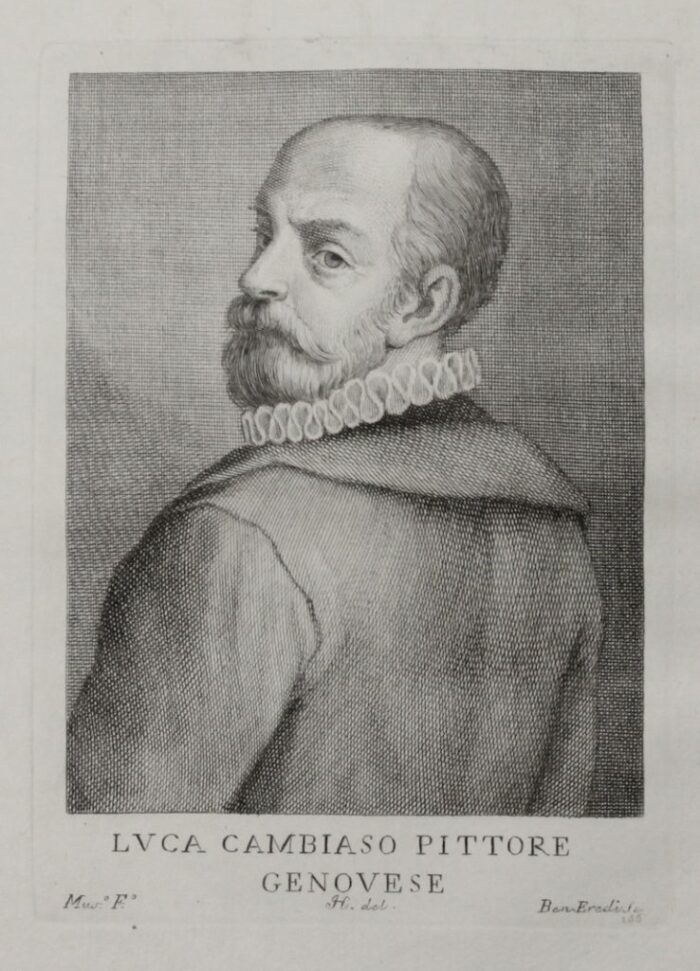 LUCA CAMBIASO PITTORE GENOVESE