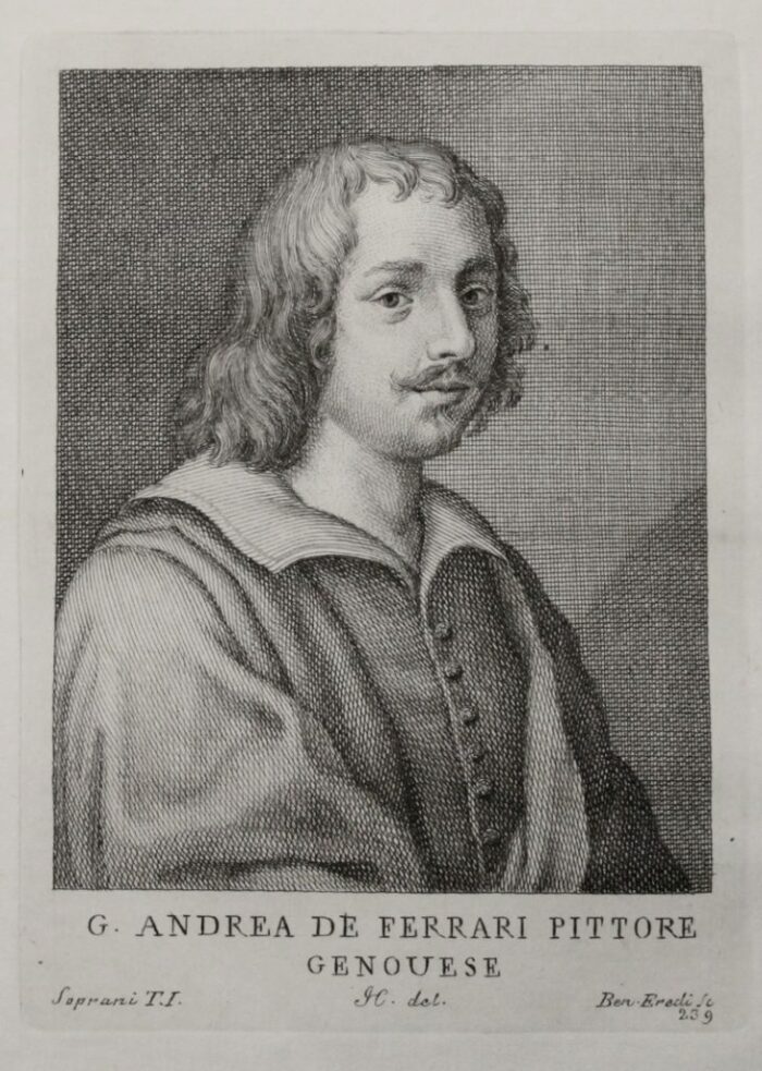 GIOVANNI ANDREA DE FERRARI PITTORE GENOVESE