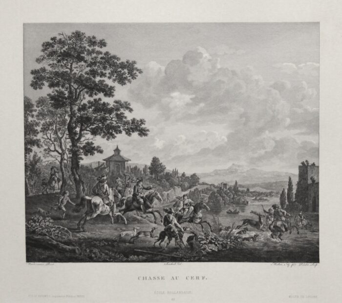 CHASSE AU CERF
