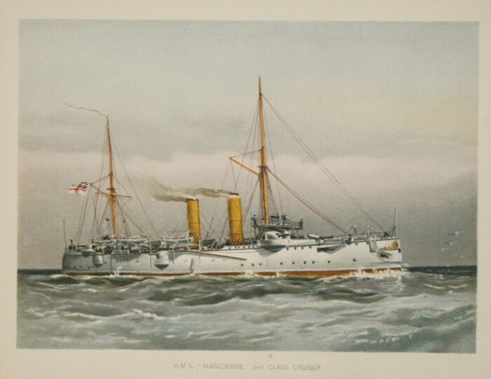 H. M. S. MAGICIENNE 2nd CLASS CRUISER