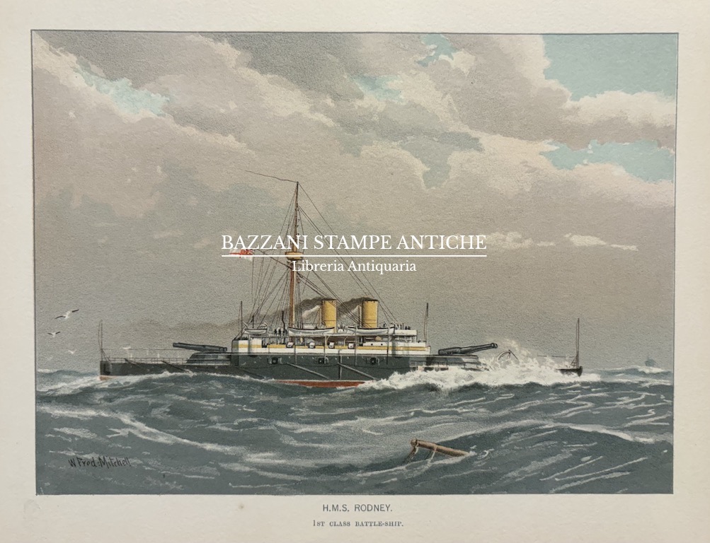 HMS RODNEY 1ST CLASS BATTLESHIP