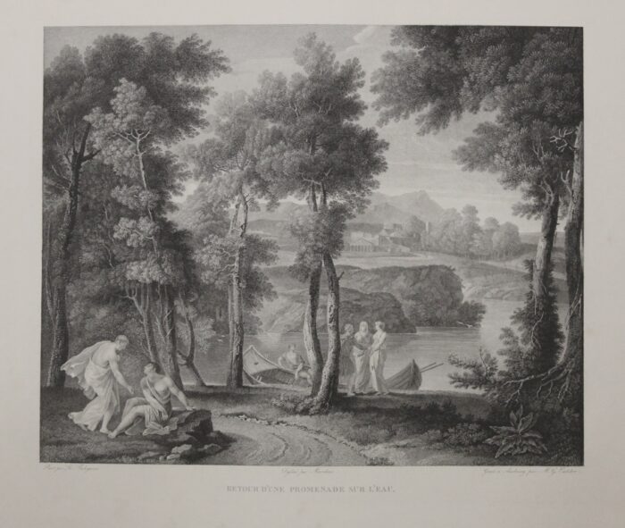 RETOUR D'UNE PROMENADE SUR L'EAU