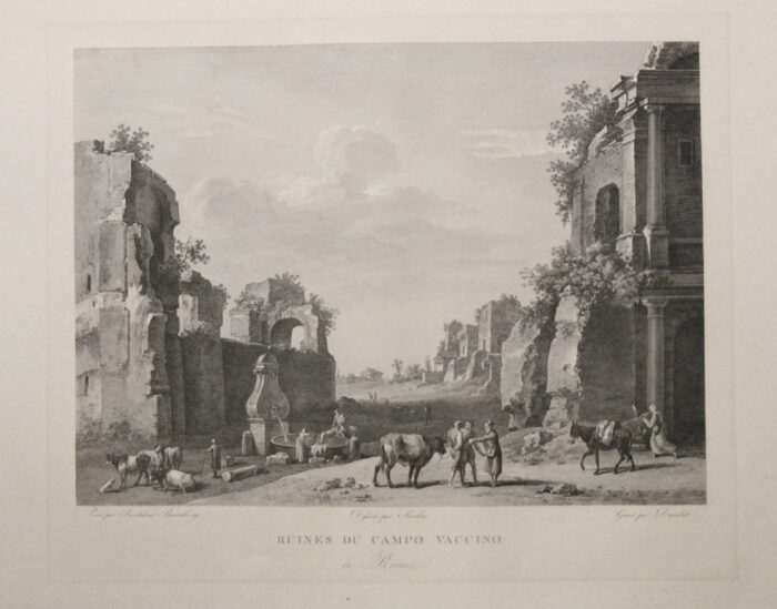 RUINES DU CAMPO VACCINO A ROMA