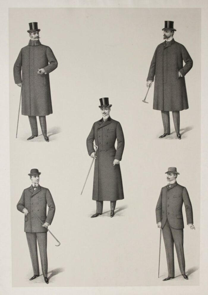 MODA MASCHILE - INVERNO 1901 - 1902