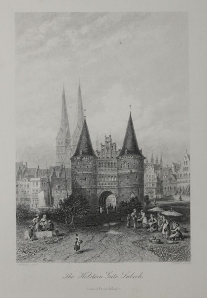 THE HOLSTEIN GATE, LUBECK
