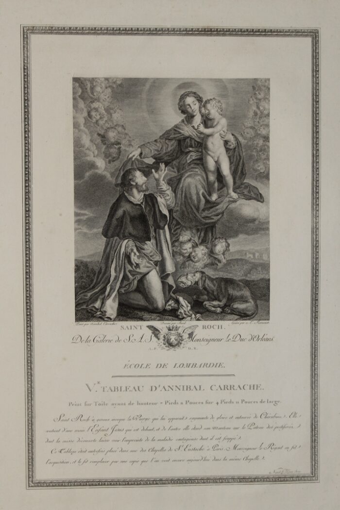 SAN ROCCO E LA SANTA FAMIGLIA - SAINT ROCH