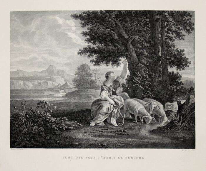 ERMINIA TRA I PASTORI - HERMINIE SOUS L'HABIT DE BERGERE