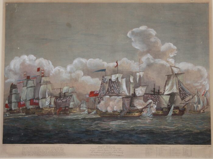 CAPE S. VINCENT - BATTAGLIA NAVALE