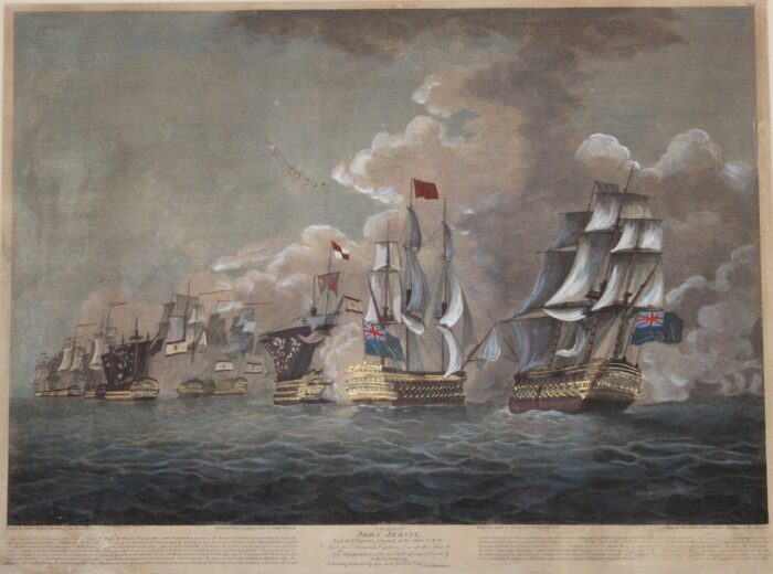 CAPE S. VINCENT - BATTAGLIA NAVALE