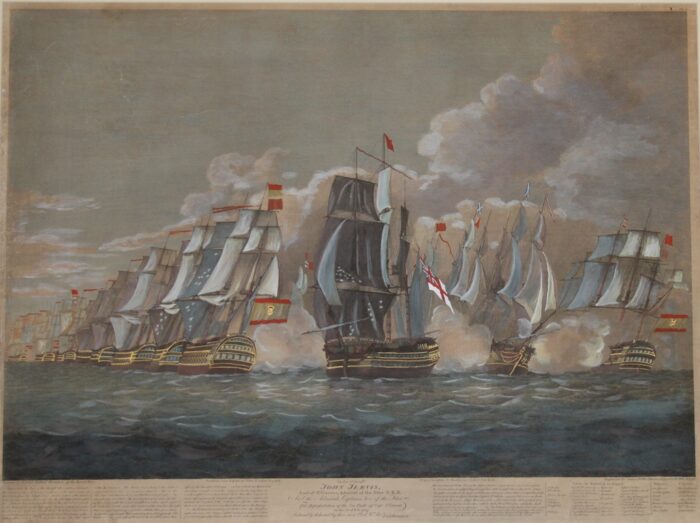 CAPE S. VINCENT - BATTAGLIA NAVALE