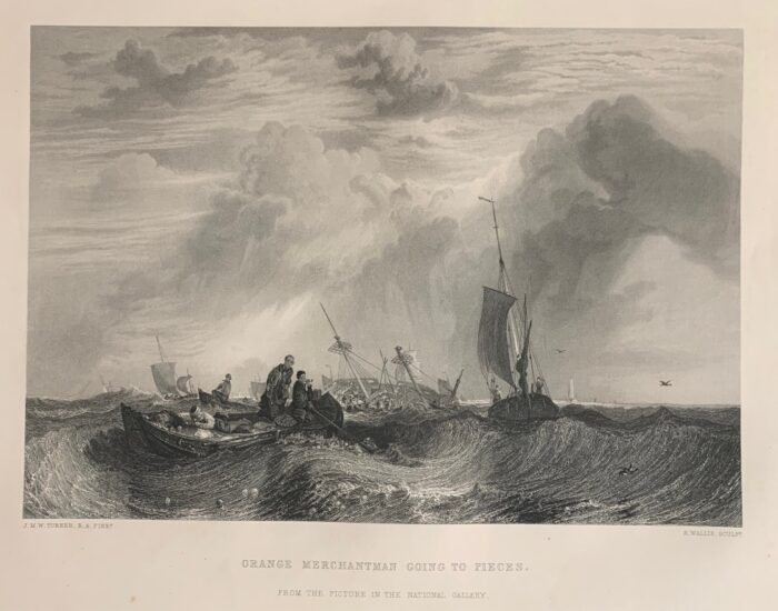 MARINA - ORANGE MERCHANTMAN GOING TO PIECES