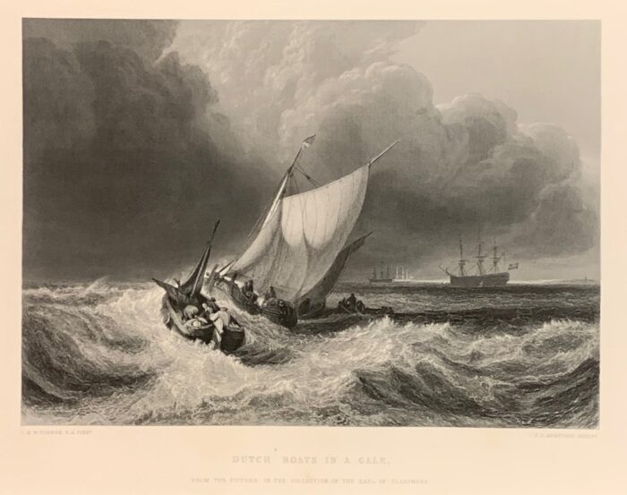 MARINA - DUTCH BOATS IN A GALE
